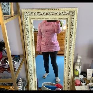 Small waterproof bubblegum pink raincoat